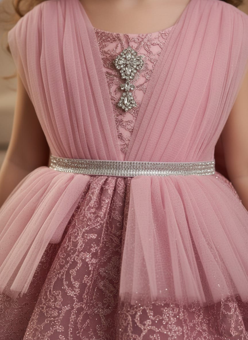Enchanted Rosette Ball Gown