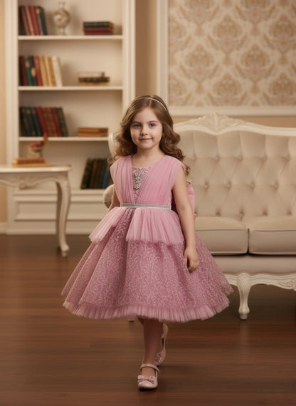 Enchanted Rosette Ball Gown