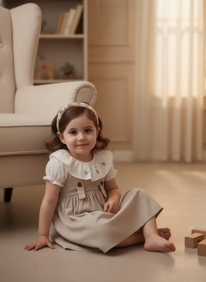 The Daisy Meadow Pinafore Dress