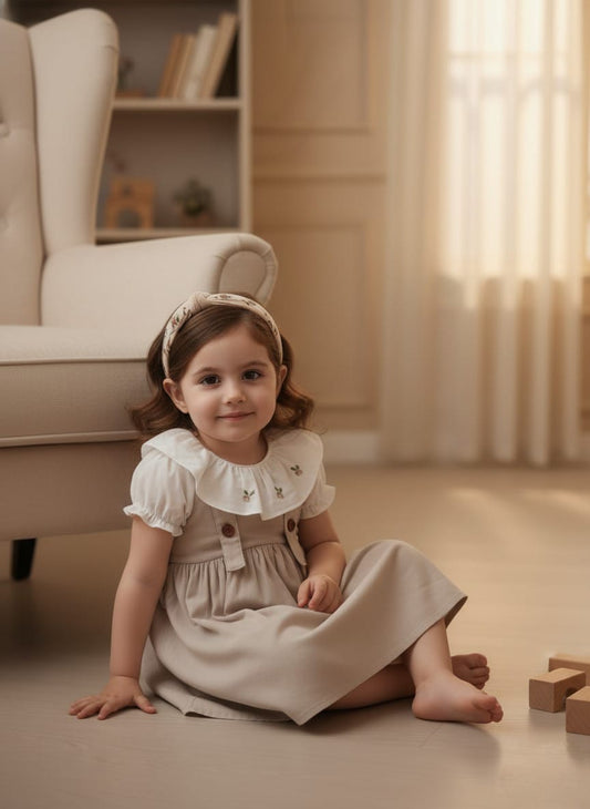 The Daisy Meadow Pinafore Dress