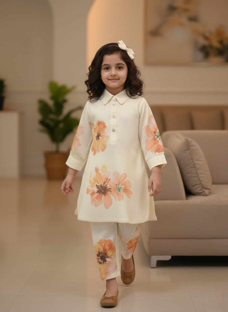 Toddler Sleeveless Flower Tie Frock