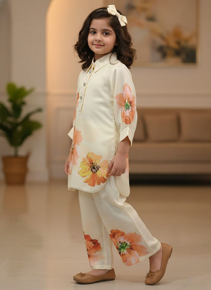 Toddler Sleeveless Flower Tie Frock