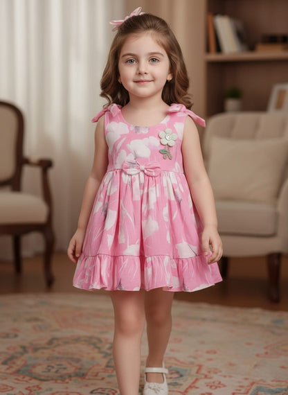 Dark Floral Ruffle Top Shorts Set